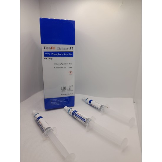 Denfil etching 37% 12 syringes x 3ml 