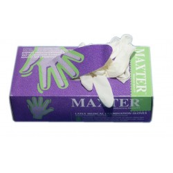 Maxter Latex Gloves 100 pcs 
