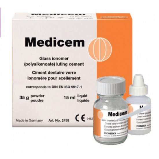 Medicem glass ionomer luting cement