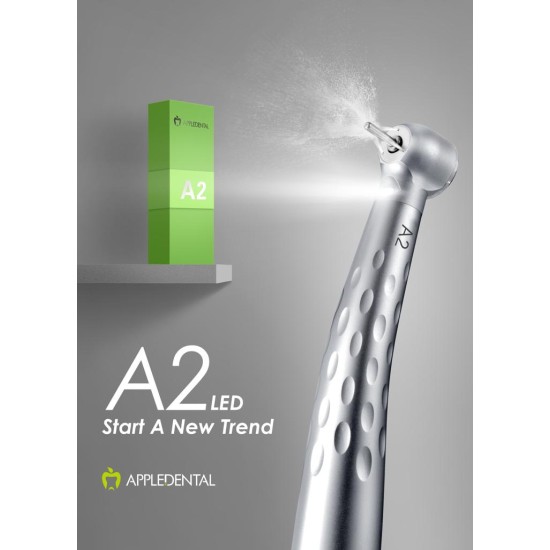 A2 handpiece turbine with Led Appledental 