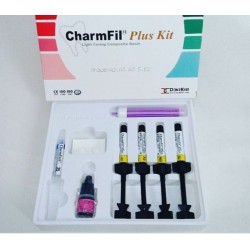 CharmFil plus intro kit composites 4 tupe A2,A3,A3.5,B2 + bond + Etching tupe 